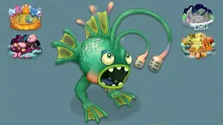 Phangler - All Monster Sounds & Animations (My Singing Monsters)