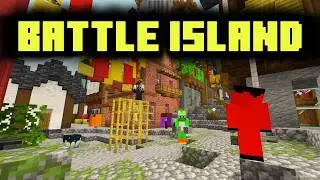 How I built a MASSIVE BATTLE ROYALE ISLAND in Minecraft