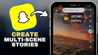 How to Create Multi-Scene Stories with Snapchat AI Editor in SECONDS!