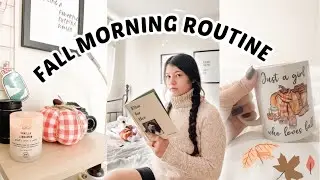 FALL MORNING ROUTINE 2021 | a peaceful & cozy autumn morning
