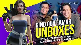 Gino Quillamor Unboxes Green Leaf Studio Zombie Crisis Huntress Jill Valentine DX Ver (w/ DJ Chico)