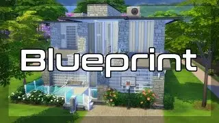 The Sims 4 | Blueprint Modern Home | Speed Build
