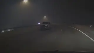 Chase with wrong-way driver caught on dash cam