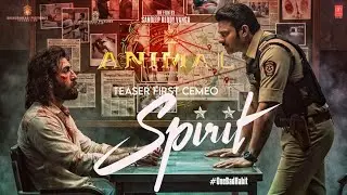 Spirit - Teaser Trailer | Prabhas | Sandeep Ready Vanga | Ranbir Kapoor | T Series #onebadhabit 