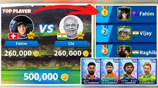 #cricketleaguegame cricket league top player fahim hashmi gameplay | in full max leagendry account