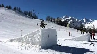 Snowpark la thuile 2014