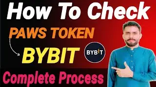 How to Check paws token ByBit Exchange | How To sale paws token ByBit Exchange