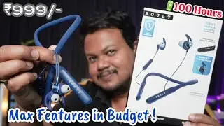 Boult Audio Curve Max Unboxing & Review - Best Neckband Under 1000 with 100 Hours of Playtime🔥🔥🔥