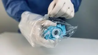OptiGuard QuickChange - Closed-System Camera Cover for scope changes - reverse telescopically folded