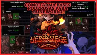 Como Farma Rapidamente Base De Item Para Sua Runeworld - Hero Siege