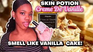 SMELL LIKE VANILLA CAKE! 🍰 Skinpotion Creme De Vanille Review | Queen Naimah (REUPLOADED)