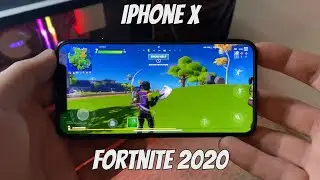 iPhone X | Fortnite gameplay high graphics 2020!