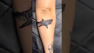 #shark #sharktattoo #realtattoo #artsit #tehran #callygraphy