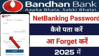 Bandhan Bank Ka Password Kaise Pata kare | Bandhan Bank Ka Password Forget Kaise Kare #bandhanbank