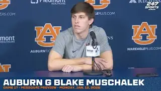 Auburn G Blake Muschalek - Missouri Preview