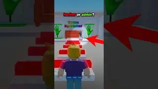 👑 admin vs 🤡 hacker in roblox