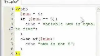 09 - If Statement in PHP(part 1)