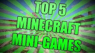 TOP 5 MINECRAFT MINIGAMES 1.8 & 1.9