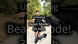 Открываем режим Beast Mode со скоростью 33 мили/ч на новом узле VX2! #electricscooter