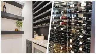 75 Small Modern Wine Cellar Design Ideas You'll Love ⭐