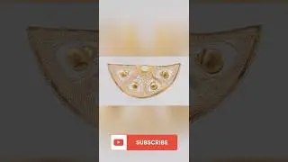Nose ornament with spiders, salinar culture (peru), c.100 BC - 200 AD, gold