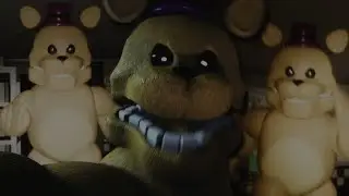 He is fast like really fast || Those nights at fredbears TNAF #1 DEMO
