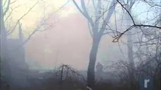 RAW VIDEO: Fire rips apart warehouse in Ellenville, NY