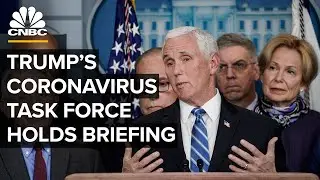 White House coronavirus task force holds first briefing in months &mdash; 6/26/2020