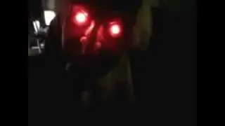 Creepy Animated Candy Butler Halloween Prop