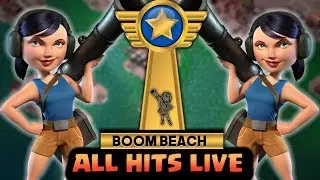 BOOM BEACH ALL HITS LIVE LVLS 50-65 - SEAT 3 - SERIES 8