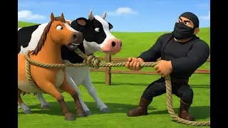 Oh No! 😱 Thief Attacks Old MacDonald&rsquo;s Farm 🐄🚜 | Farm Story for Kids