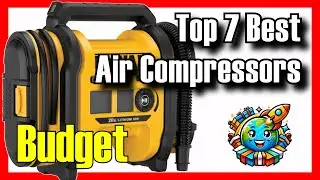 🔥 TOP 7 BEST Budget Air Compressors to Buy on Amazon [2025]✅[Cheap] For Air Tools / Home Garage