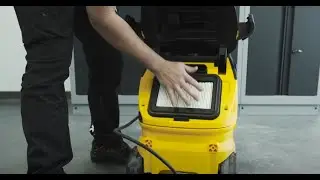 Kaip pakeisti Mirka dulkių siurblio 1230 filtrą