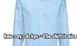 #Shorts #fon resplendence language arts presents #shirt in #fon #Benin