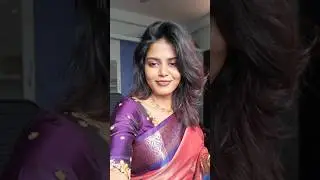 இனிய தீபாவளி நல்வாழ்த்துக்கள்!💜 #tamil #transition #grwm #diwali #makeup #harinisi
