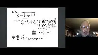 Lou Kauffman talk on virtual Kirby calculus