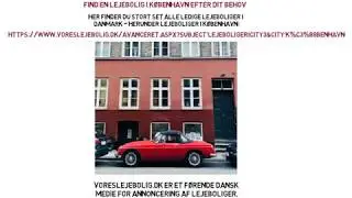 Find lejebolig i K&oslash;benhavn
