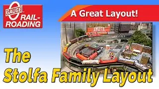 O Gauge Layout: The Stolfa Family 3-Rail Layout