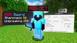I used an AUTOCLICKER in GOD SET PvP on my Server&hellip;