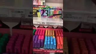 Stabilo Highlighters (super cute colors) #explore #highlighters #colors #stabilo #pastels #shorts