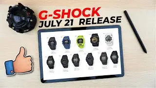 G-Shock July 2021 Update | 2 brand new models, updated modules & End of Production List
