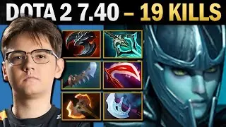 Phantom Assassin Pro Carry with Disperser and 19 Kills - 7.41 Dota