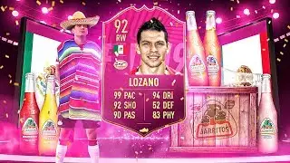 YOU NEED THIS CARD! 92 SPEEDSTER FUTTIES LOZANO PLAYER REVIEW! FIFA 19 Ultimate Team