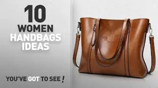 Top 10 Brown Handbag [ Winter 2018 ]: Essfeeni Top Handle Bag Shoulder Bag Satchel Handbags Tote