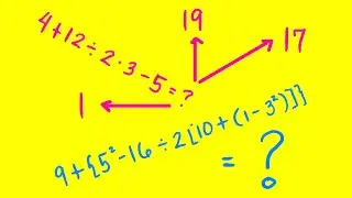 Algebra: Understanding the Order of Operations (PEMDAS aka BODMAS/BIDMAS/GEMS)