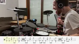 Trivium - Pull Harder on the Strings of Your Martyr - Drum cover (challenge #2)