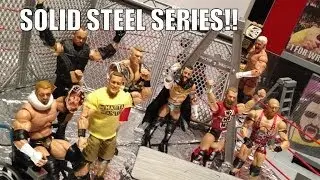 GTS WRESTLING: Solid Steel SERIES!! Фигурки WWE Mattel Elite соответствуют анимации