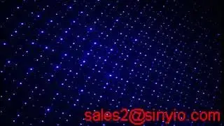 moving single blue laser light for outdoor wall decoration IP65 waterproof with remote control