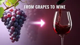 How Grapes Turn Into Wine 🍇🍷 | 100% AI-Generated Video