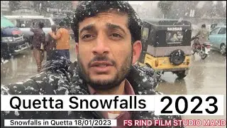 quetta snowfall 2023 | quetta snowfall |in Quetta My First 1Vlog #subscribe #comment #like #share